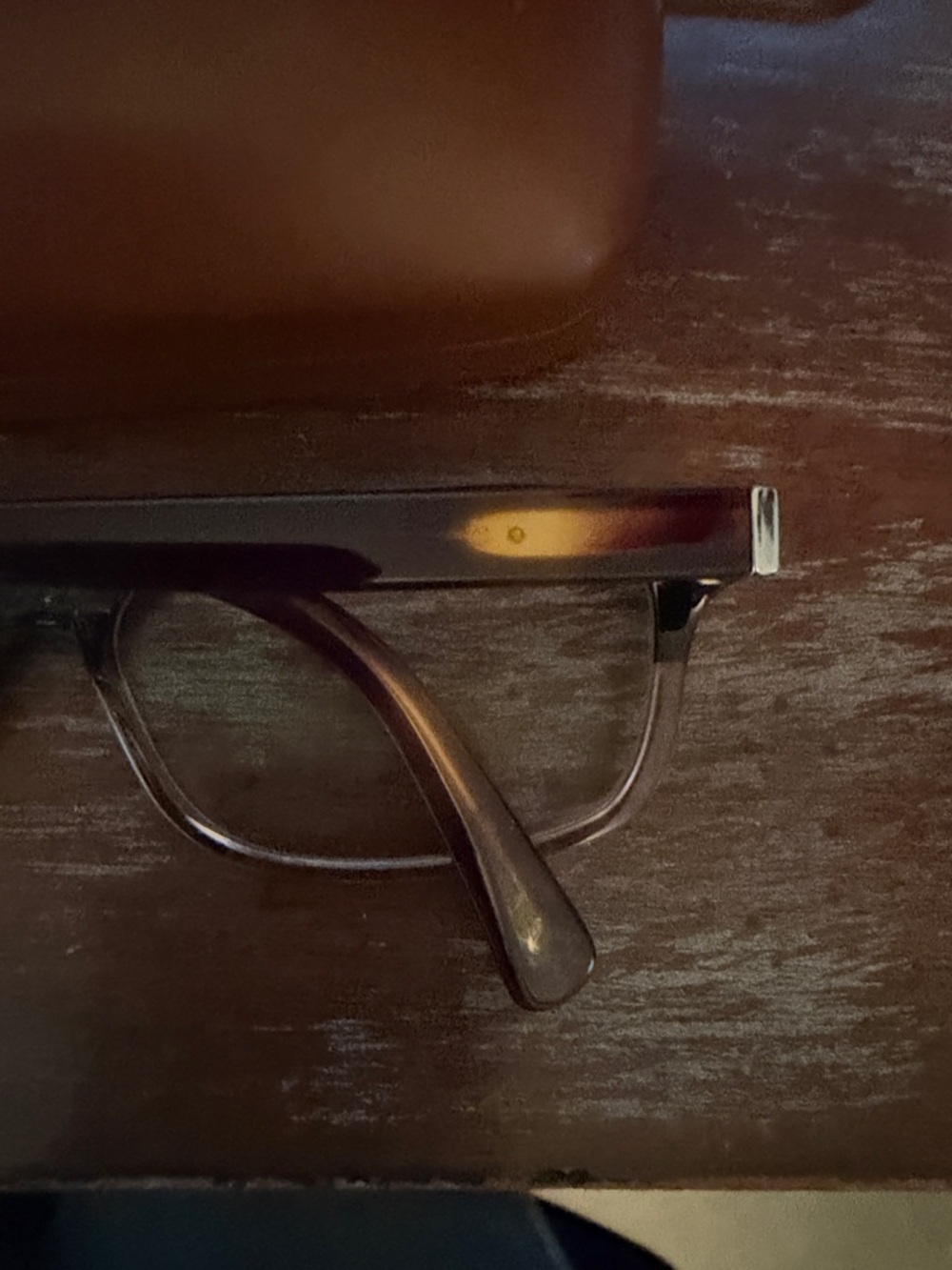 Longchamp Brown tortoise Gradient Rectangular Glasses with logo brown case - Picture 4 of 16